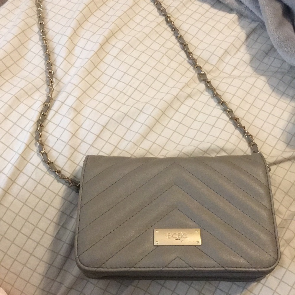 Tan shoulder bag